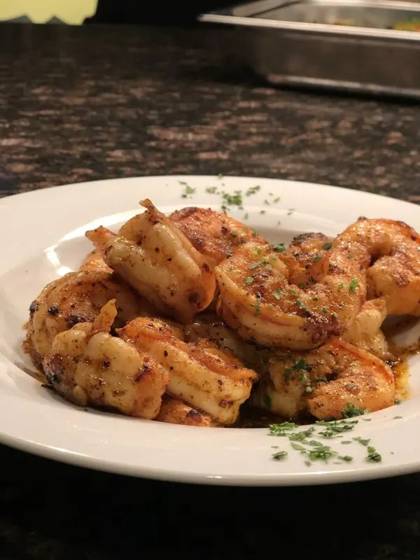 Blackened shrimp